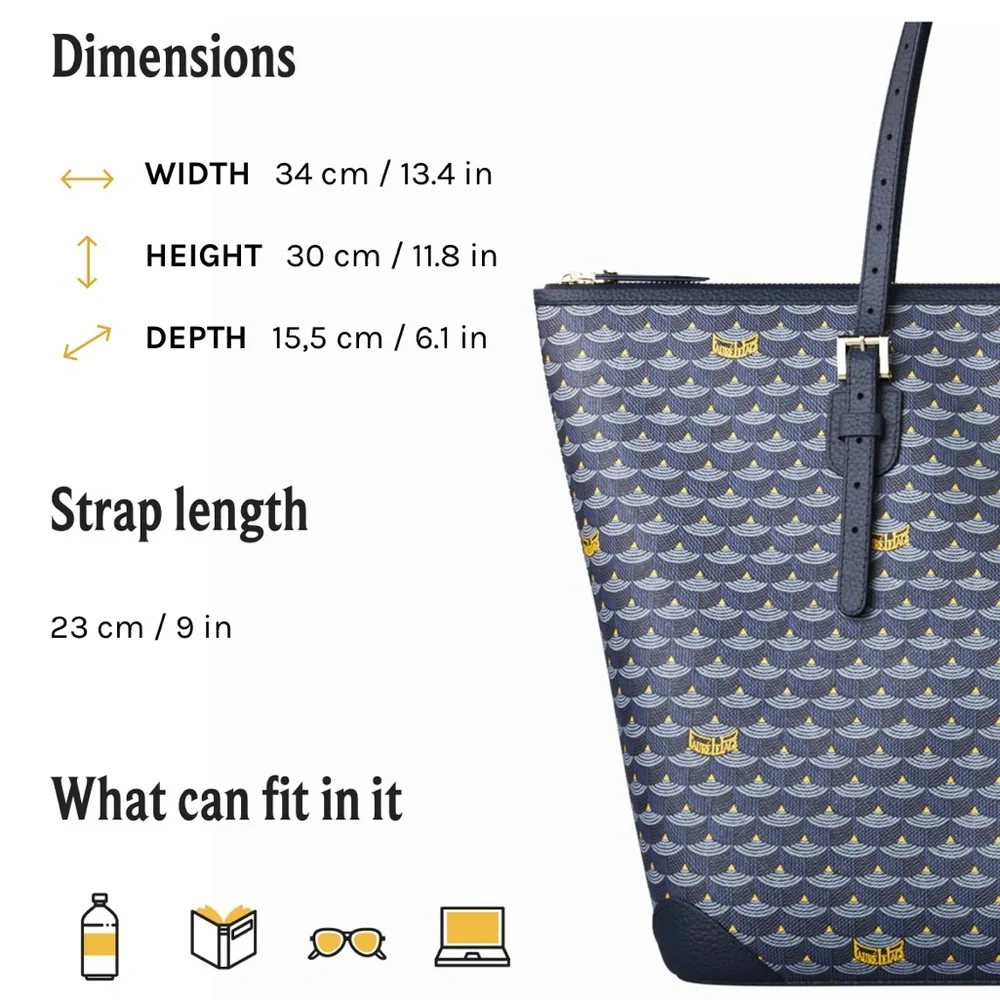 Faure Le Page Daily Battle Zip 35 Tote Black